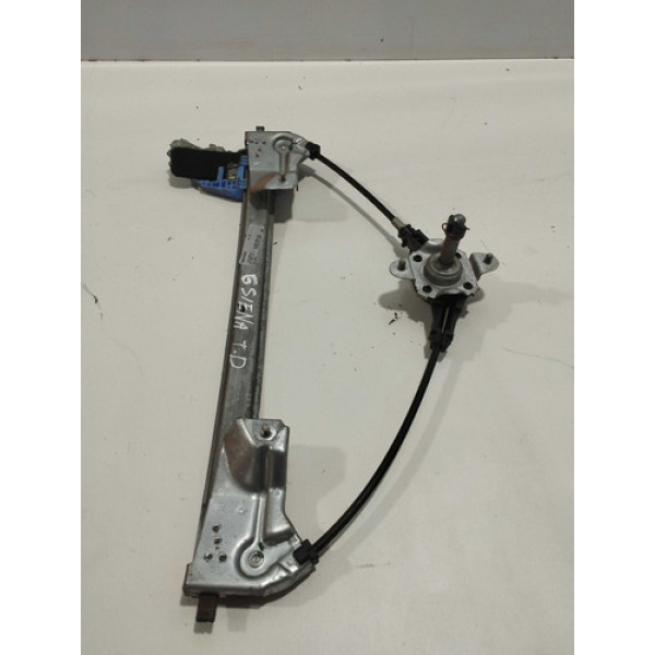 Máquina De Vidro Traseira Esquerda Fiat Gran Siena 2020