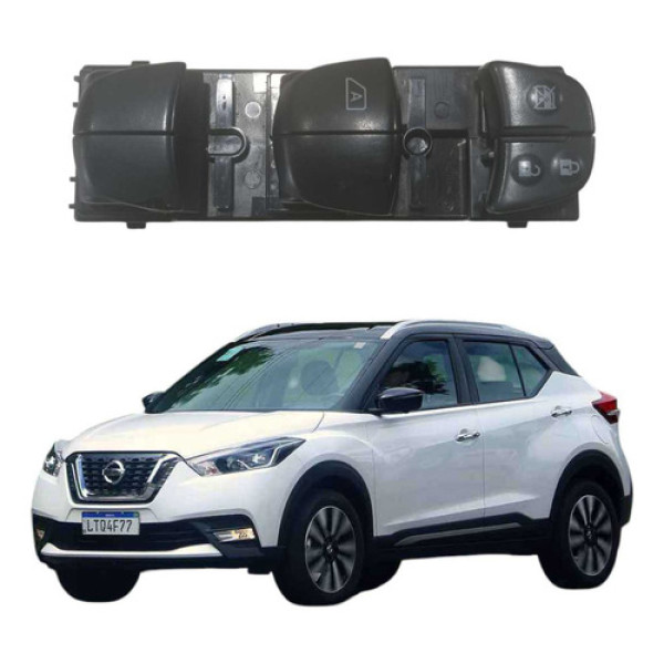 Comando Vidro Porta Dianteira Esquerda Nissan Kicks 17 A 21 