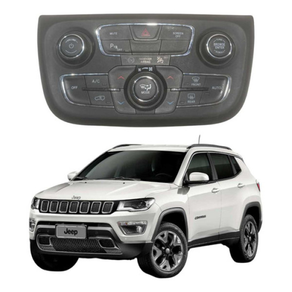 Comando Controle Ar Condicionado Jeep Compass Longitude 2020
