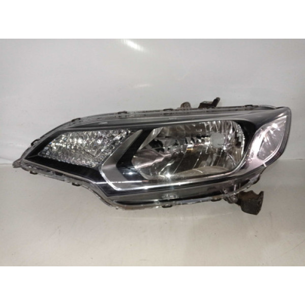 Farol Lado Esquerdo Honda Fit 2015 Recuperado