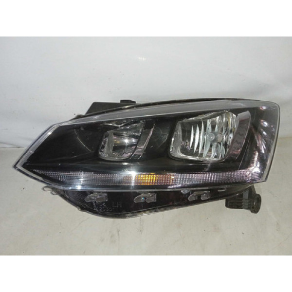 Farol Lado Esquerdo Volkswagen Fox 2016 Recuperado