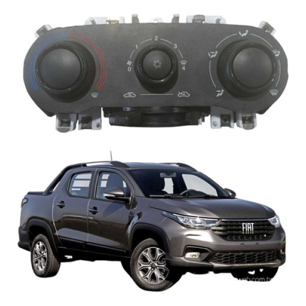 Comando Controle Ar Condicionado Fiat Strada Volcano 2023