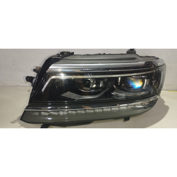 Farol Lado Esquerdo Volkswagen Tiguan 2021 Full Led 