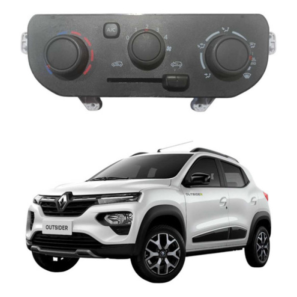 Comando Controle Ar Condicionado Renault Kwid 2018 A 2023