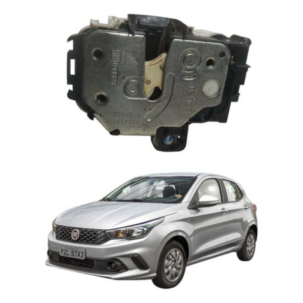 Fechadura Porta Traseira Esquerda Fiat Argo 2017 A 2020
