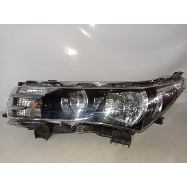 Farol Lado Esquerdo Toyota Corolla 2016 Recuperado
