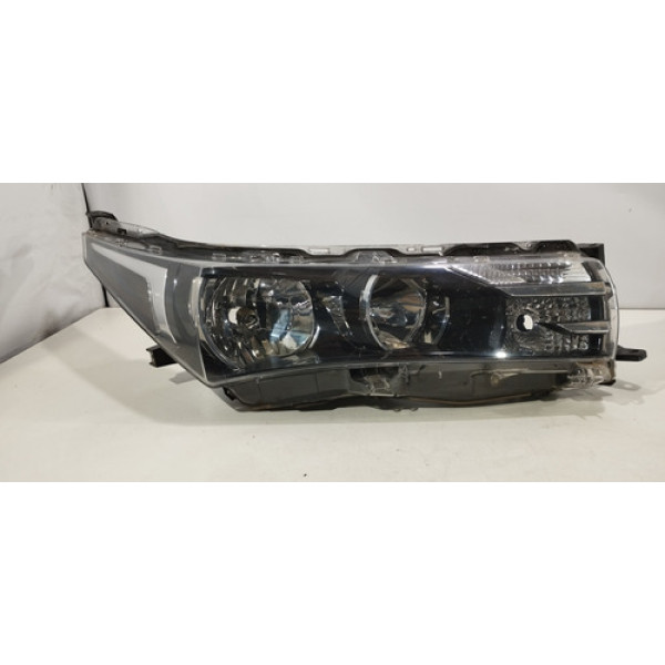 Farol Lado Direito Toyota Corolla 2015 S/led Recuperado 